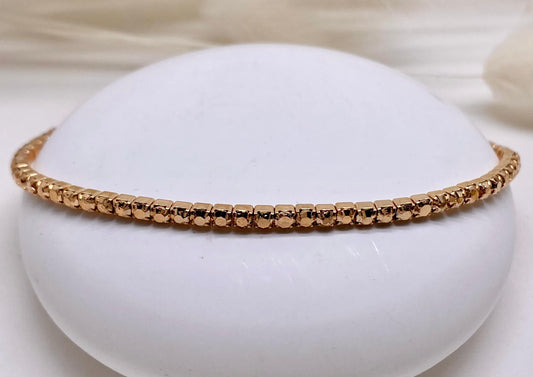 Esnek Gold Renk Su Yolu Bileklik (Adet)