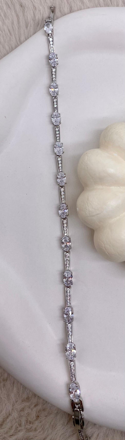 XUPING Zirkon Taşlı Silver Renk Bileklik